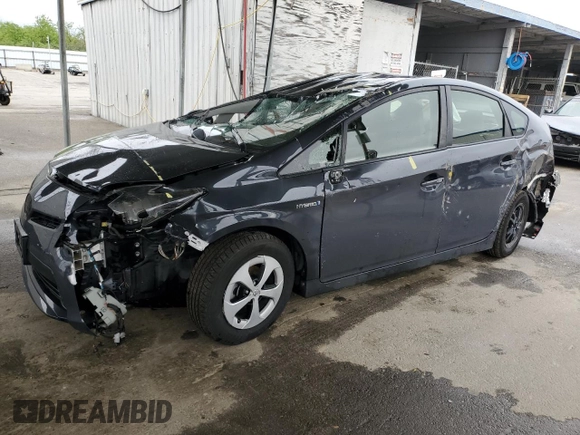 2014 Toyota Prius Four z VIN JTDKN3DU0E0383065, wystawiony jako Copart lot #49497845 z przebiegiem 115 191 mil mil oraz Szkoda całkowita • Salvage title. Historia ofert i sprzedaży dostępna na DreamBid. Obrazek 1.