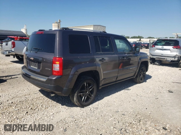 2015 Jeep Patriot Limited with VIN 1C4NJRCB5FD396559, listed as a Copart auction lot 58576544 with 151,210 mi miles and Salvage title. Bid and sale history available at DreamBid. Image 3.