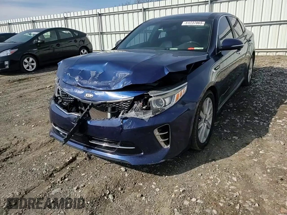 2016 Kia Optima SXL Turbo with VIN 5XXGV4L22GG015614, listed as a Copart auction lot 51237865 with 133,929 mi miles and Salvage Title. Bid and sale history available at carsss.com. Image 11.