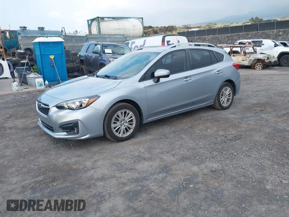 2018 Subaru Impreza Premium с VIN 4S3GTAD68J3750806, выставлен на аукционе IAAI как лот 41581873 с пробегом 63 930 миль миль и . История ставок и продаж доступна на DreamBid. Изображение 17.