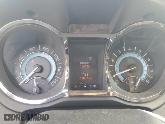 2012 Buick LaCrosse Touring with VIN 1G4GJ5E35CF323193, listed as a Copart auction lot 53535615 with 104,129 mi miles and Salvage title. Bid and sale history available at DreamBid. Image 9.