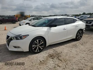 2018 Nissan Maxima SV with VIN 1N4AA6AP3JC400771, listed as a Copart auction lot 54725395 with 145,162 mi miles and Salvage title. Bid and sale history available at DreamBid. Image 1.