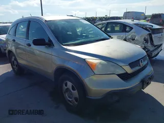 2007 Honda CR-V LX with VIN JHLRE38347C021826, listed as a IAAI auction lot 42105197 with 208,665 mi miles. Bid and sale history available at carsss.com. Image 1.