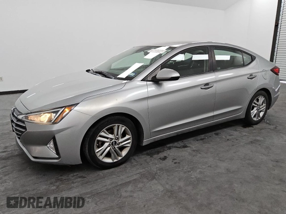 2020 Hyundai Elantra SEL with VIN 5NPD84LF2LH548509, listed as a Copart auction lot 75531194 with 105,524 mi miles and Clean Title. Bid and sale history available at carsss.com. Image 1.