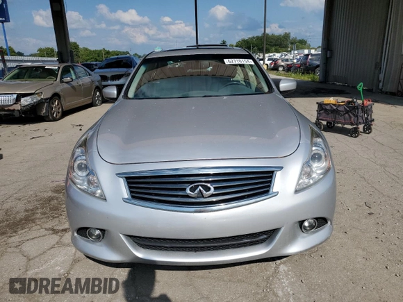 2015 Infiniti Q40 with VIN JN1CV6AR5FM521301, listed as a Copart auction lot 62710154 with 135,759 mi miles and Non Repairable. Bid and sale history available at carsss.com. Image 5.