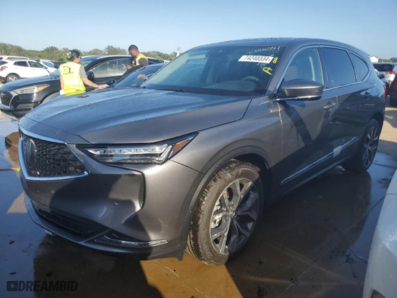 2024 Acura MDX w/Technology Package with VIN 5J8YD9H46RL004926, listed as a Copart auction lot 74240334 with 3,894 mi miles and Salvage Title. Bid and sale history available at carsss.com. Image 1.