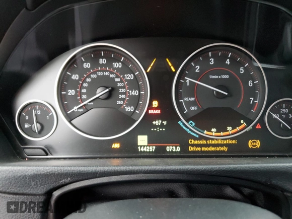 2014 BMW 3 Series 335i xDrive with VIN WBA3B9C5XEJ466116, listed as a Copart auction lot 78701504 with 144,257 mi miles and Clean title. Bid and sale history available at DreamBid. Image 9.