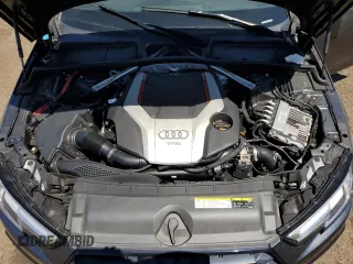 2018 Audi S4 Premium Plus with VIN WAUB4AF45JA100763, listed as a Copart auction lot 57312904 with 91,328 mi miles. Bid and sale history available at carsss.com. Image 12.