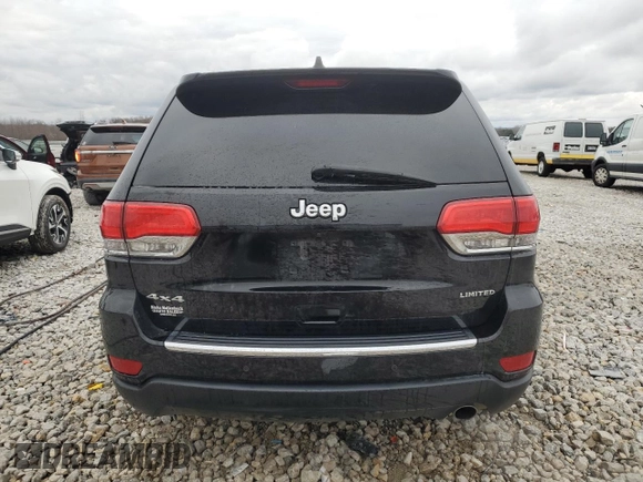 2017 Jeep Grand Cherokee Limited with VIN 1C4RJFBG2HC824500, listed as a Copart auction lot 80841634 with 106,306 mi miles and Clean Title. Bid and sale history available at carsss.com. Image 6.