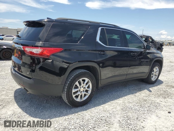 2021 Chevrolet Traverse LT Cloth with VIN 1GNERGKW3MJ184539, listed as a Copart auction lot 60527025 with 117,364 mi miles and Non repairable. Bid and sale history available at DreamBid. Image 3.
