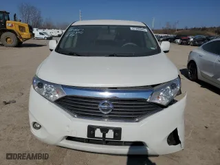 2013 Nissan Quest SV with VIN JN8AE2KP6D9063914, listed as a Copart auction lot 47398685 with 130,903 mi miles and Salvage Title. Bid and sale history available at carsss.com. Image 5.