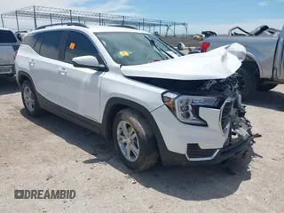 2022 GMC Terrain SLE with VIN 3GKALMEVXNL252859, listed as a IAAI auction lot 42323219 with 63,320 mi miles and . Bid and sale history available at DreamBid. Image 1.