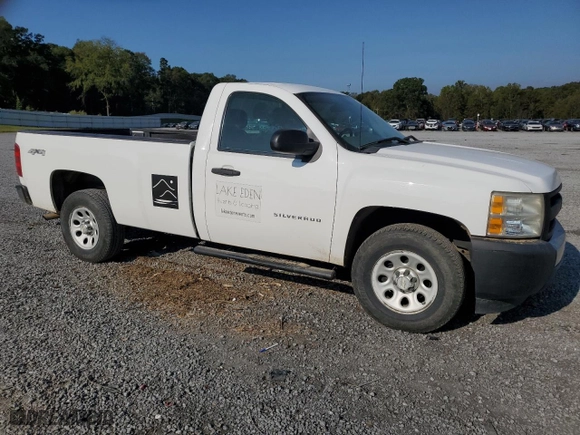 2011 Chevrolet Silverado 1500 Work Truck with VIN 1GCNKPEX4BZ162601, listed as a Copart auction lot 74766664 with 91,852 mi miles and Salvage Title. Bid and sale history available at carsss.com. Image 4.