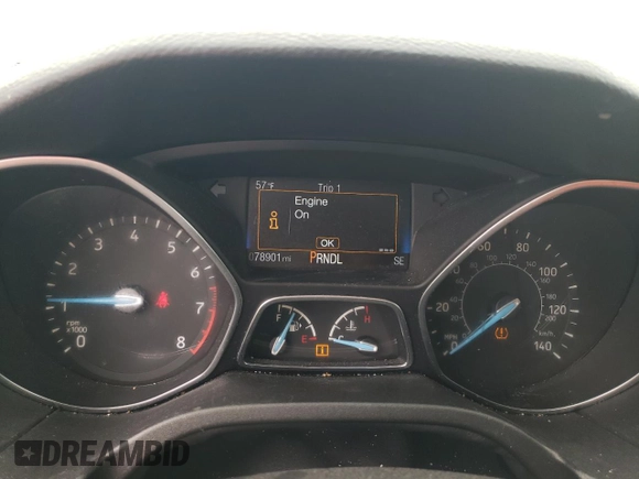 2016 Ford Focus SE with VIN 1FADP3F26GL316301, listed as a Copart auction lot 75866264 with 78,901 mi miles and Non Repairable. Bid and sale history available at carsss.com. Image 9.