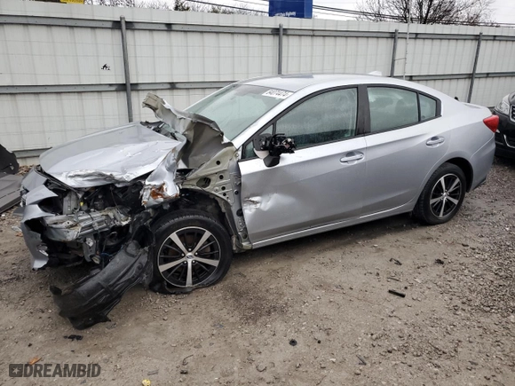 2019 Subaru Impreza Premium with VIN 4S3GKAD63K3614071, listed as a Copart auction lot 84074474 with 0 mi miles and Salvage Title. Bid and sale history available at carsss.com. Image 1.