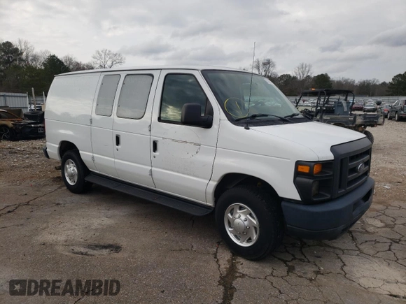 2014 Ford Econoline Cargo Commercial with VIN 1FTNE2EL6EDA20906, listed as a Copart auction lot 42814765 with 168,108 mi miles and Clean title. Bid and sale history available at DreamBid. Image 4.