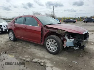 2013 Chrysler 200 LX with VIN 1C3CCBAB7DN686759, listed as a Copart auction lot 51179425 with 144,238 mi miles and Salvage Title. Bid and sale history available at carsss.com. Image 4.