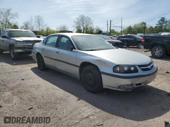 2005 Chevrolet Impala with VIN 2G1WF52E759242417, listed as a Copart auction lot 55249405 with Not Provided miles and Clean Title. Bid and sale history available at DreamBid. Image 4.
