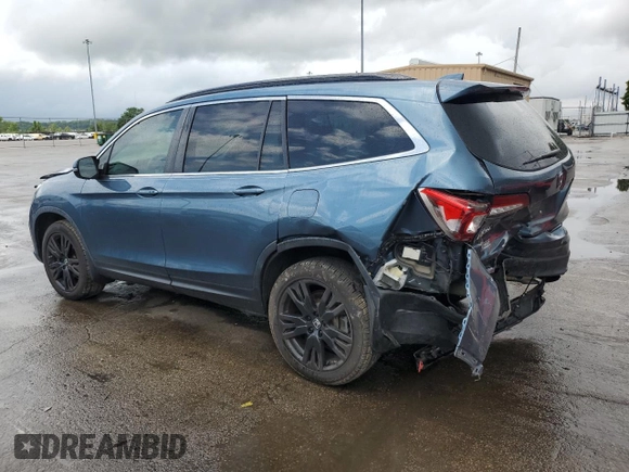 2021 Honda Pilot Special Edition with VIN 5FNYF6H23MB006912, listed as a Copart auction lot 65353295 with 79,254 mi miles and Salvage title. Bid and sale history available at DreamBid. Image 2.