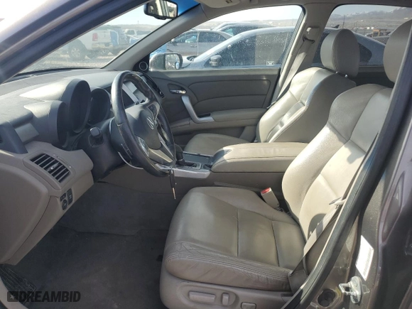 2008 Acura RDX with VIN 5J8TB18208A008884, listed as a Copart auction lot 52046045 with 129,168 mi miles and Salvage Title. Bid and sale history available at carsss.com. Image 7.