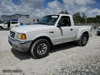2002 Ford Ranger XL with VIN 1FTYR10D62PA24881, listed as a Copart auction lot 51302985 with 242,740 mi miles and Salvage Title. Bid and sale history available at carsss.com. Image 1.