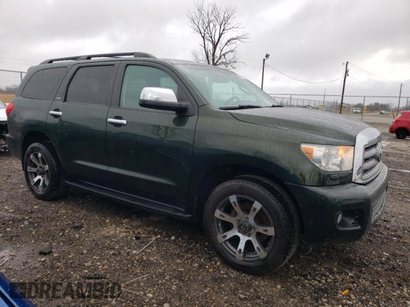 2010 Toyota Sequoia Ltd with VIN 5TDJW5G17AS028083, listed as a Copart auction lot 49801775 with 174,042 mi miles and Salvage Title. Bid and sale history available at carsss.com. Image 4.