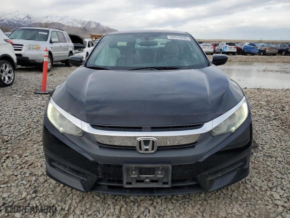 2017 Honda Civic Coupe LX-P with VIN 2HGFC4B09HH300585, listed as a Copart auction lot 43474435 with 45,994 mi miles and Salvage Title. Bid and sale history available at carsss.com. Image 5.