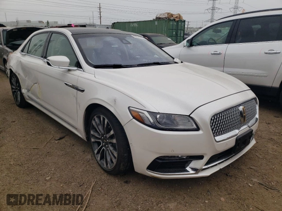 2018 Lincoln Continental Reserve with VIN 1LN6L9NC6J5611501, listed as a Copart auction lot 49544984 with 30,988 mi miles and Salvage Title. Bid and sale history available at carsss.com. Image 4.