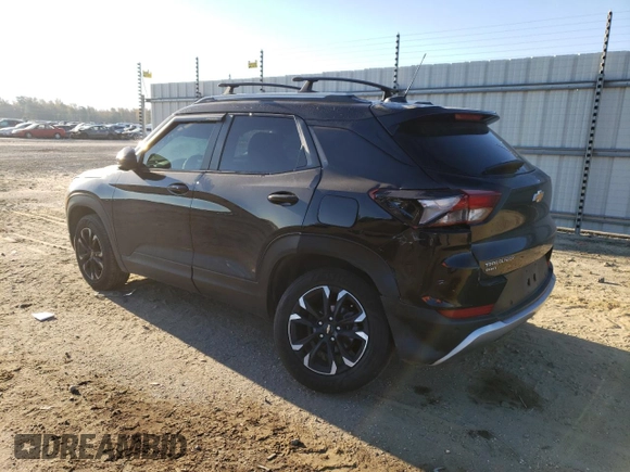 2021 Chevrolet TrailBlazer LT with VIN KL79MRSL3MB017874, listed as a Copart auction lot 74801233 with 58,519 mi miles. Bid and sale history available at carsss.com. Image 2.