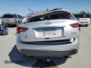 2011 Infiniti FX with VIN JN8AS1MW3BM734697, listed as a Copart auction lot 53041115 with 118,520 mi miles and Salvage title. Bid and sale history available at DreamBid. Image 6.