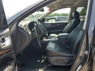 2019 Infiniti QX60 Luxe with VIN 5N1DL0MM1KC504950, listed as a Copart auction lot 61621525 with 95,199 mi miles and Salvage title. Bid and sale history available at DreamBid. Image 7.