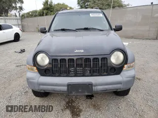 2005 Jeep Liberty Sport with VIN 1J4GK48K65W592508, listed as a Copart auction lot 84253564 with 145,375 mi miles and Salvage Title. Bid and sale history available at carsss.com. Image 5.