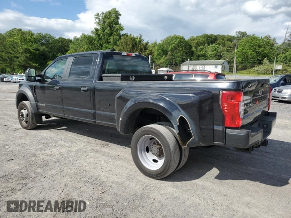 2021 Ford F-450 XL with VIN 1FT8W4DT7MEC33766, listed as a Copart auction lot 58484965 with 95,345 mi miles and Clean title. Bid and sale history available at DreamBid. Image 2.