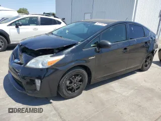 2015 Toyota Prius Four with VIN JTDKN3DU1F0459703, listed as a Copart auction lot 62371635 with 160,549 mi miles and Salvage title. Bid and sale history available at DreamBid. Image 1.