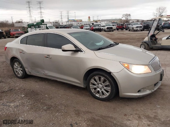 2010 Buick LaCrosse CX with VIN 1G4GB5EG5AF209174, listed as a IAAI auction lot 41830254 with 136,771 mi miles. Bid and sale history available at carsss.com. Image 1.
