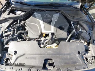 2017 Infiniti Q60 Sport with VIN JN1EV7EL4HM553227, listed as a IAAI auction lot 41479712 with 49,673 mi miles and . Bid and sale history available at DreamBid. Image 10.