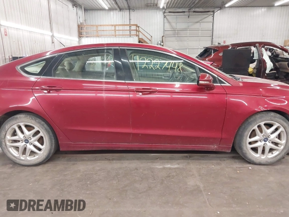 2016 Ford Fusion SE with VIN 1FA6P0HD0G5116718, listed as a IAAI auction lot 42227448 with 138,299 mi miles and . Bid and sale history available at DreamBid. Image 14.