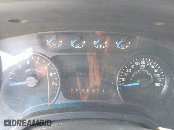 2013 Ford F-150 XL with VIN 1FTMF1CMXDKE37423, listed as a IAAI auction lot 42261679 with 185,759 mi miles and . Bid and sale history available at DreamBid. Image 7.