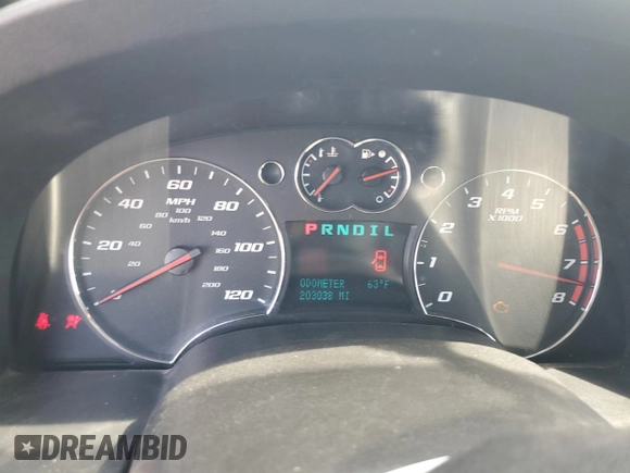 2007 Chevrolet Equinox LT with VIN 2CNDL73F376104321, listed as a Copart auction lot 52818565 with 203,038 mi miles and Salvage Title. Bid and sale history available at carsss.com. Image 9.