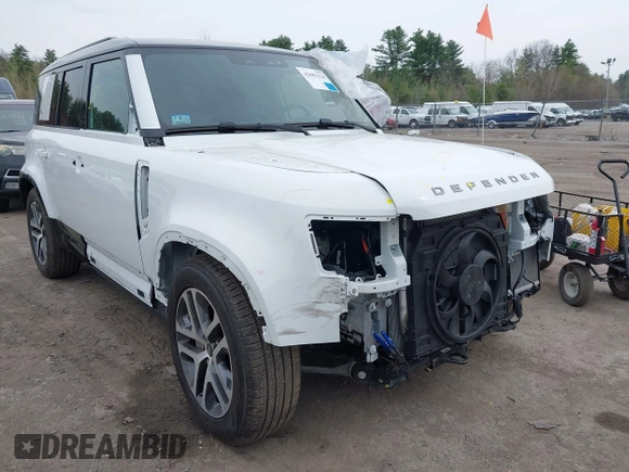 2023 Land Rover Defender X-Dynamic SE with VIN SALE2EEU5P2171679, listed as a IAAI auction lot 42083228 with 14,759 mi miles and . Bid and sale history available at DreamBid. Image 6.