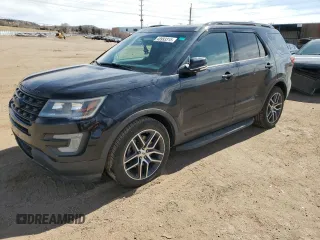 2016 Ford Explorer Sport with VIN 1FM5K8GT4GGC85507, listed as a Copart auction lot 48993315 with 130,060 mi miles and Salvage title. Bid and sale history available at DreamBid. Image 1.