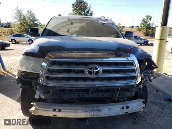 2014 Toyota Sequoia Limited with VIN 5TDKY5G17ES053201, listed as a Copart auction lot 76120664 with 0 mi miles and Salvage Title. Bid and sale history available at carsss.com. Image 5.