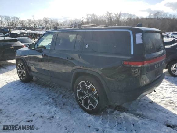 2023 Rivian R1S Adventure with VIN 7PDSGABA7PN026858, listed as a Copart auction lot 44236755 with NaN miles and Salvage Title. Bid and sale history available at carsss.com. Image 2.