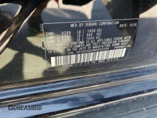 2021 Subaru Impreza with VIN 4S3GKAB60M3603289, listed as a Copart auction lot 71839504 with 83,292 mi miles and Salvage Title. Bid and sale history available at carsss.com. Image 12.