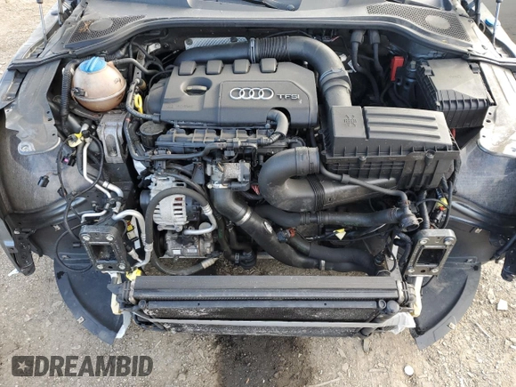 2014 Audi TT Premium Plus with VIN TRUSFAFKXE1004232, listed as a Copart auction lot 58706175 with 113,835 mi miles and Salvage title. Bid and sale history available at DreamBid. Image 11.