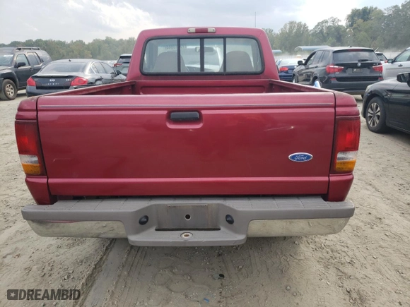 1996 Ford Ranger XL with VIN 1FTCR10U4TUA19112, listed as a Copart auction lot 73013844 with 152,328 mi miles and Salvage Title. Bid and sale history available at carsss.com. Image 6.