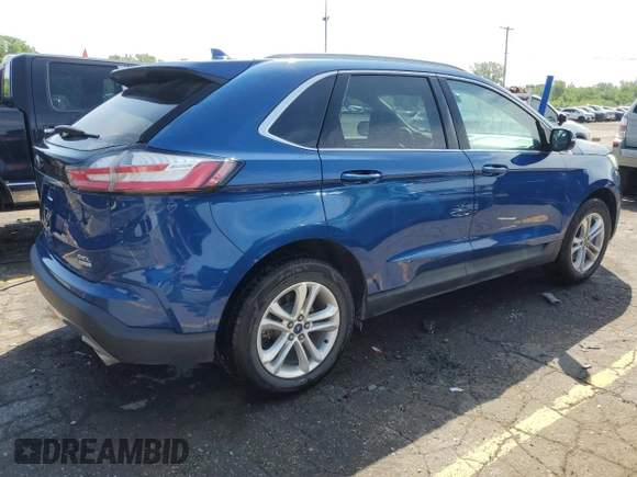2020 Ford Edge SEL z VIN 2FMPK3J97LBA25984, wystawiony jako Copart lot #60789855 z przebiegiem 39 651 mil mil oraz Szkoda całkowita • Salvage title. Historia ofert i sprzedaży dostępna na DreamBid. Obrazek 3.