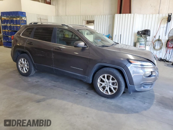 2018 Jeep Cherokee Latitude Plus with VIN 1C4PJLLX8JD510273, listed as a Copart auction lot 76242474 with 132,645 mi miles and Salvage Title. Bid and sale history available at carsss.com. Image 4.