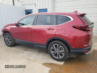 2021 Honda CR-V EX with VIN 2HKRW2H52MH669865, listed as a Copart auction lot 45858275 with 53,301 mi miles and Clean Title. Bid and sale history available at carsss.com. Image 2.