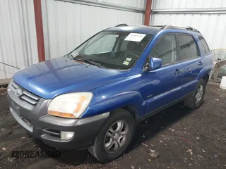 2005 Kia Sportage LX with VIN KNDJE723757109849, listed as a IAAI auction lot 41505516 with 243,556 mi miles and . Bid and sale history available at carsss.com. Image 16.